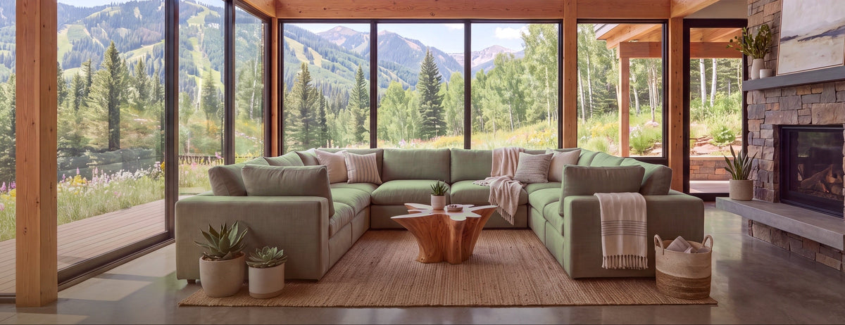 Aspen Cloud premium modular sectional sofa collection