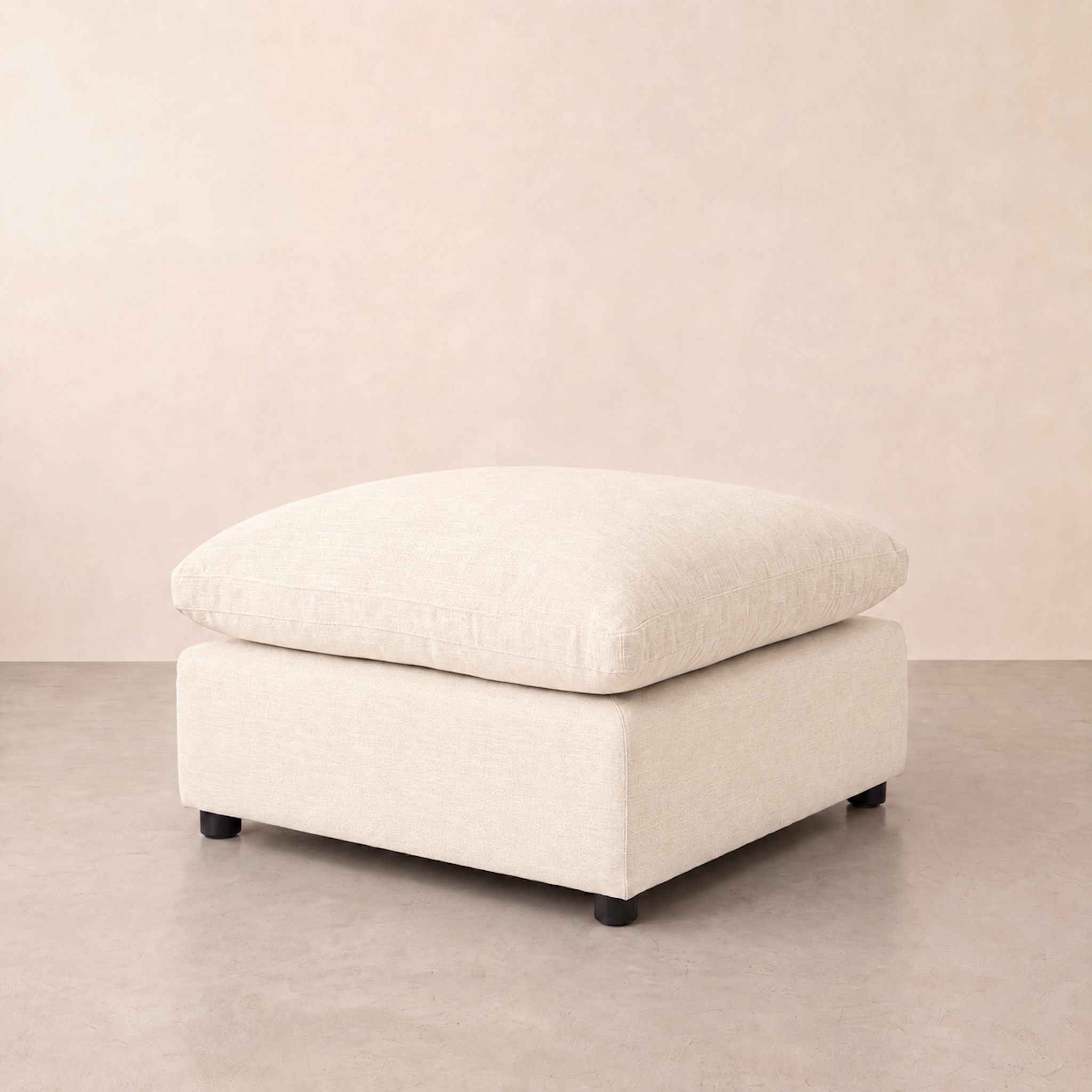 Aspen Cloud Petite Ottoman