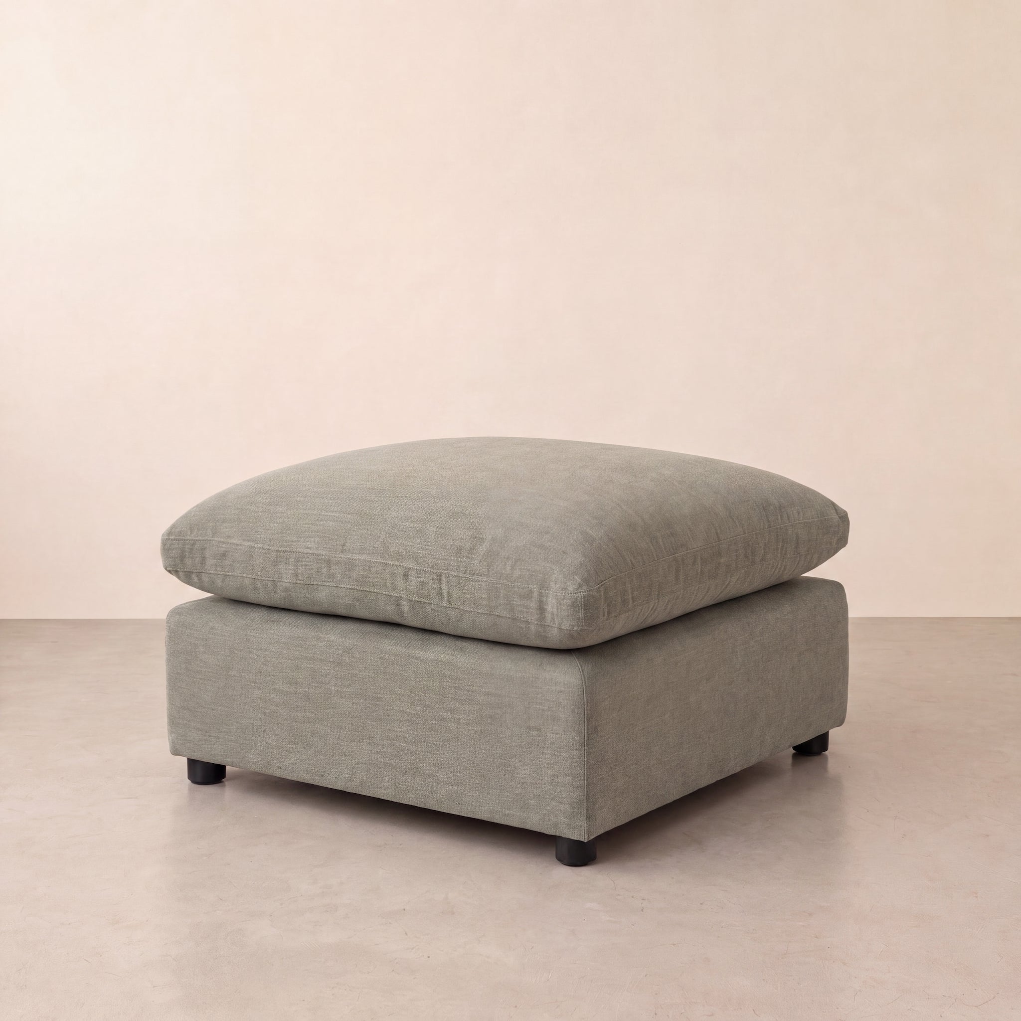 Aspen Cloud Petite Ottoman