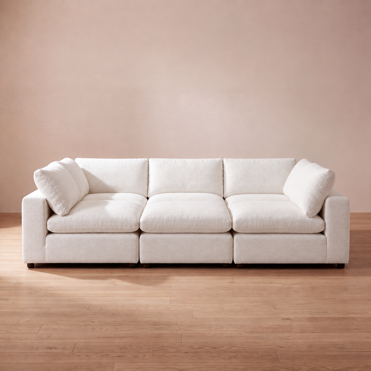 Aspen Cloud Petite Pit Sectional (6-Piece)