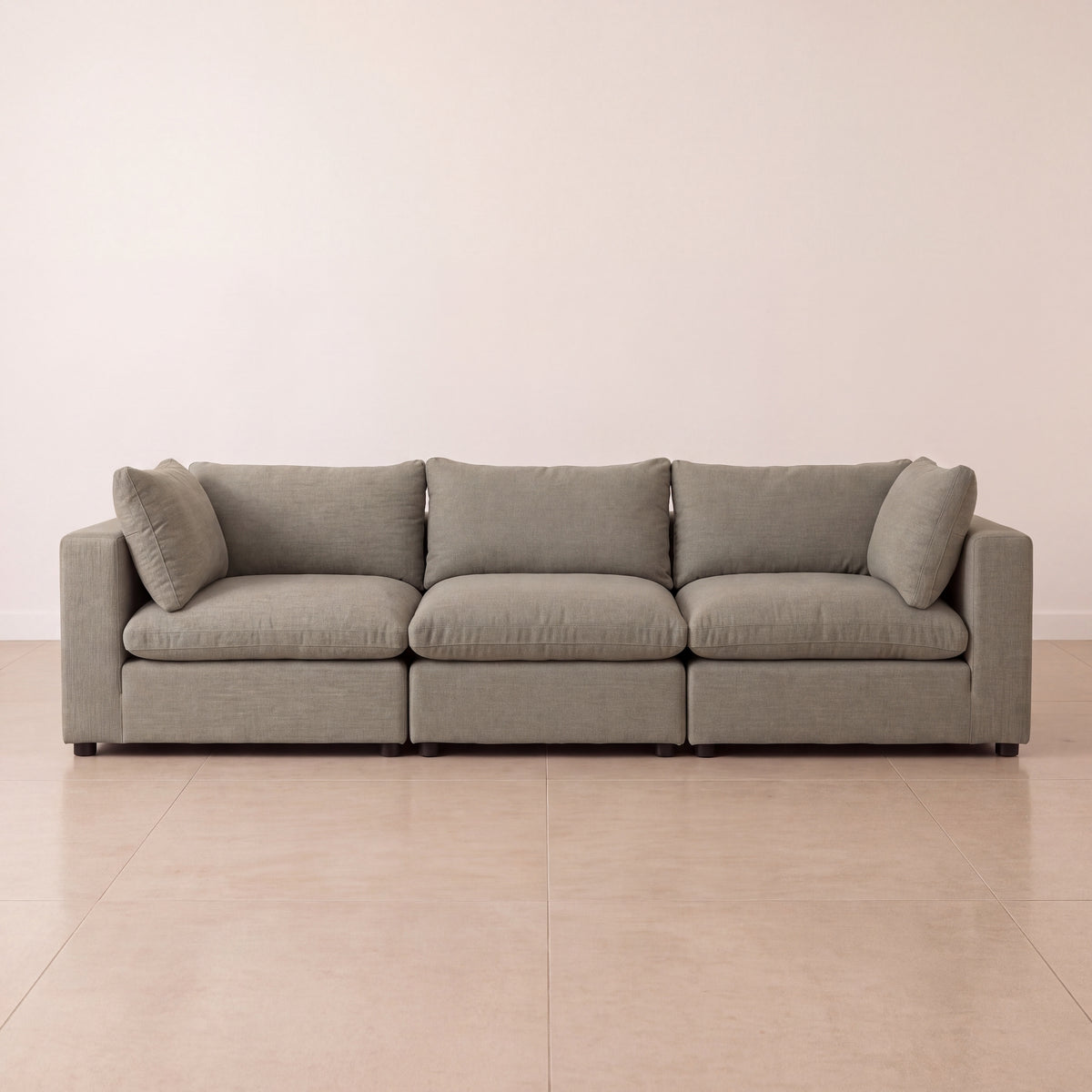 Aspen Cloud Petite Sofa (3-Piece)