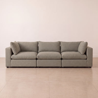 Aspen Cloud Petite Sofa (3-Piece)
