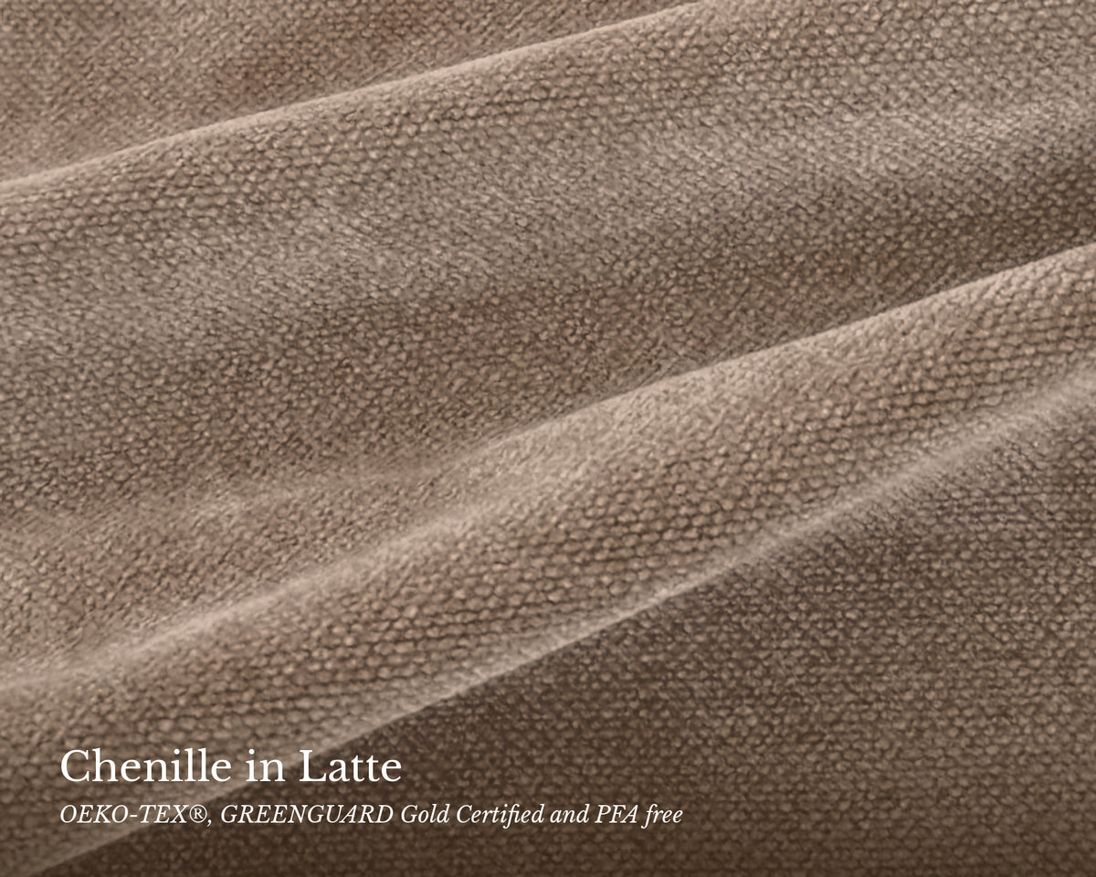 Chenille in Latte