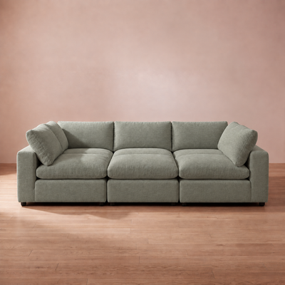 Aspen Cloud Petite Pit Sectional (6-Piece)